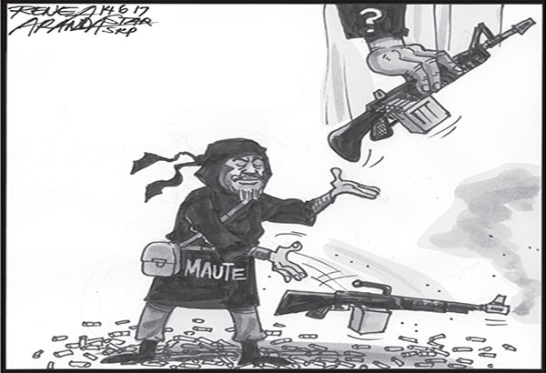 EDITORIAL - Whoâ��s arming the Mautes?