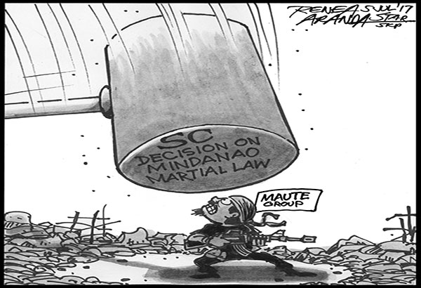 EDITORIAL - Martial law upheld | Philstar.com