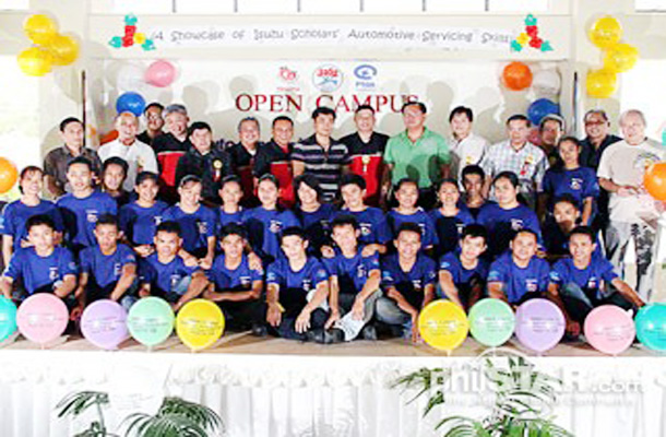 Isuzu, TESDA hold 'open campus' for auto-mechanic training center