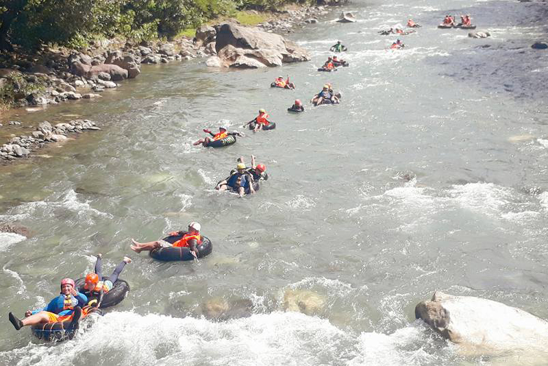 Tibiao, Antique: River tubing & kawa baths  