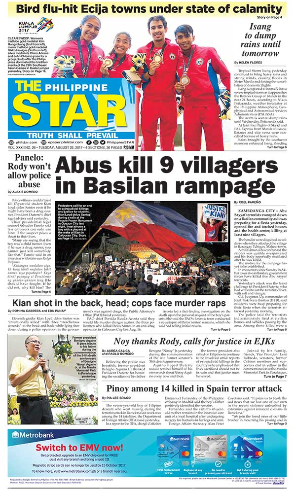 The Star Cover (August 22, 2017)