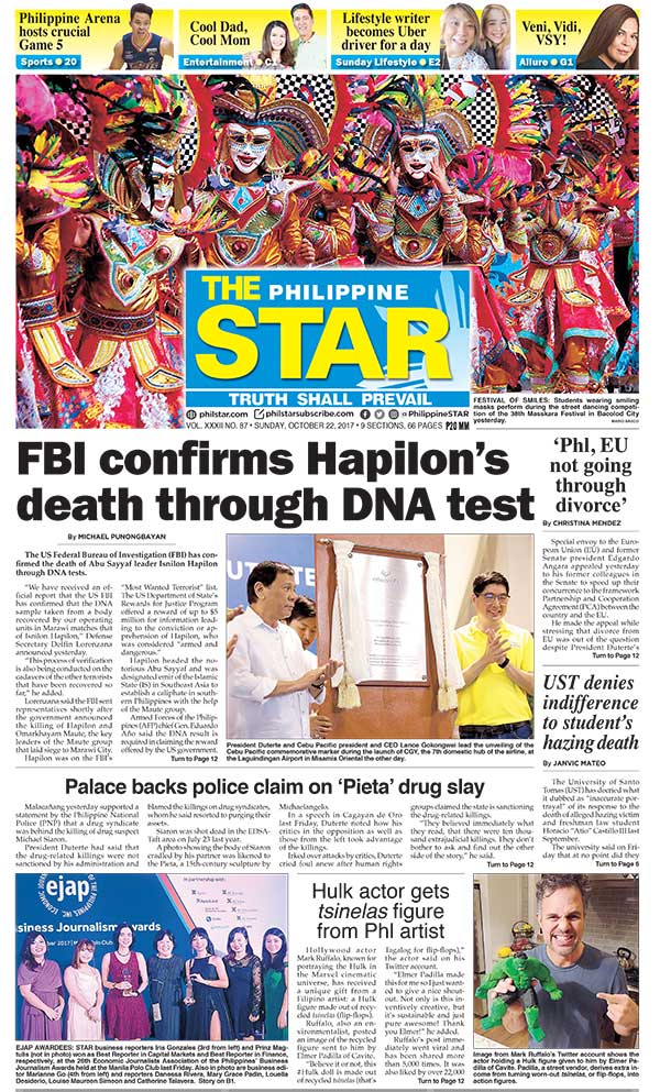 The Star Cover (October 22, 2017)