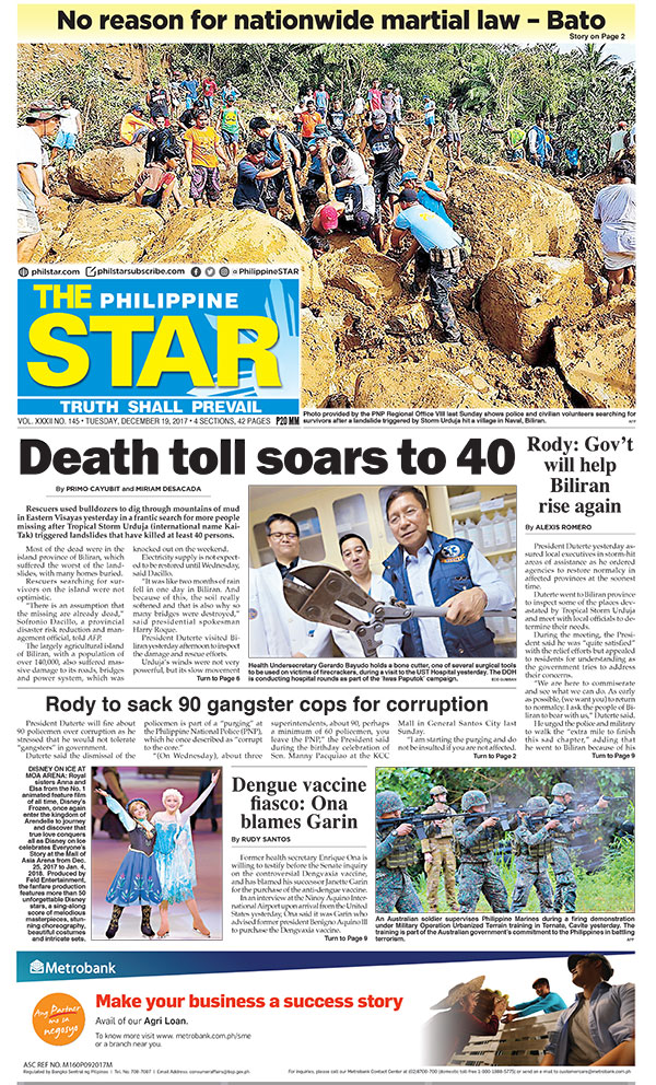 The Star Cover (December 19, 2017)