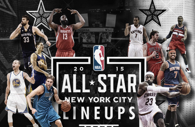 LOOK: 2015 NBA All-Star Game Rosters