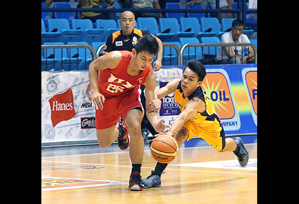 Jordan Sta. Ana at home with UST Growling Tigers