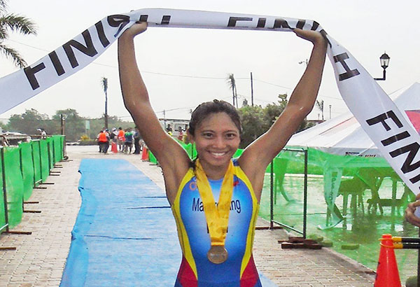 Mangrobang claims bronze in Africa Triathlon