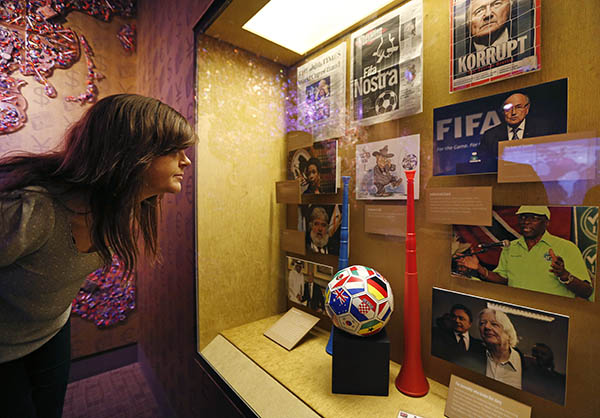 FIFA scandal becomes exhibit at Mob Museum in Las Vegas