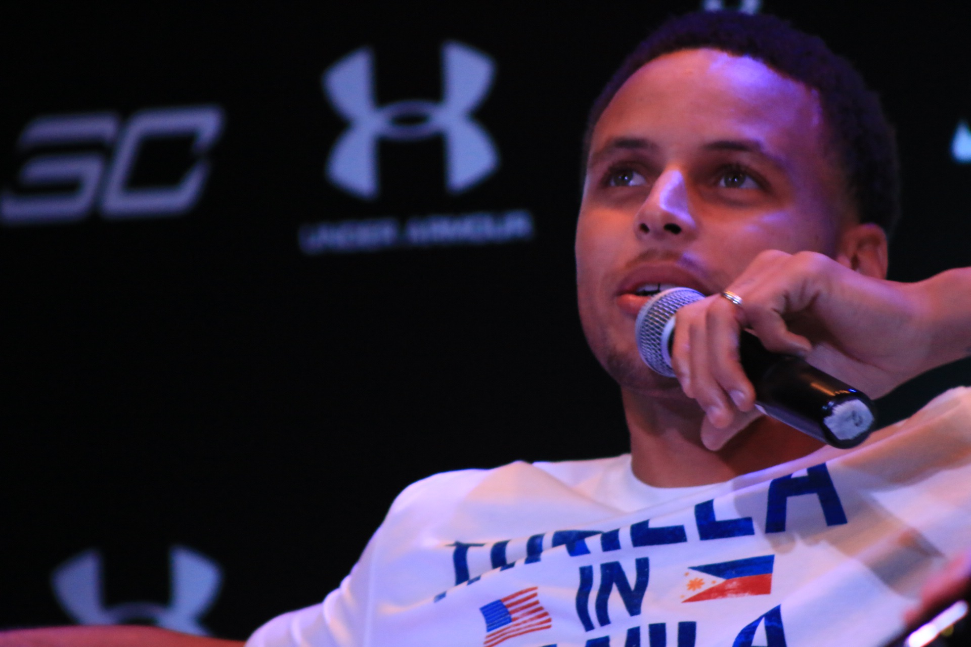 WATCH: Up close & personal with Steph Curry