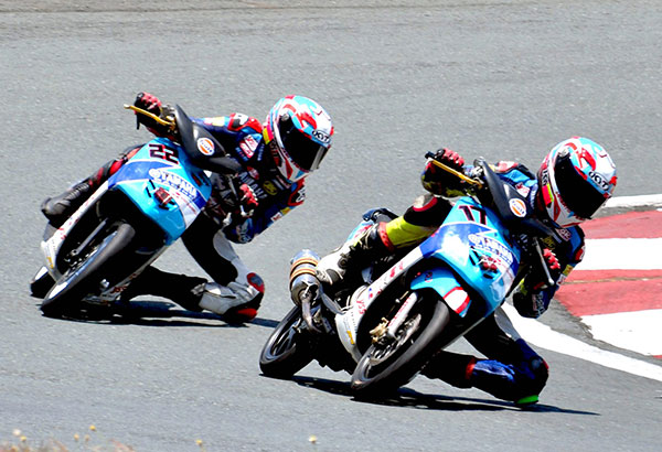 Inguito, Fernando reign in scooter, underbone races