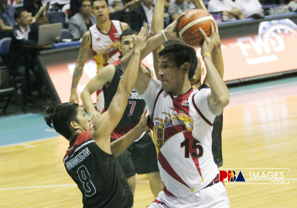 Beermen repel Floodbusters for share of lead