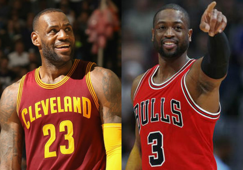 James, Wade, Looking to Join NBA's Christmas 300-Point Club