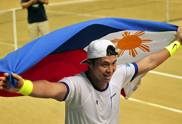 Philippines  wins Davis Cup tie over Indonesia