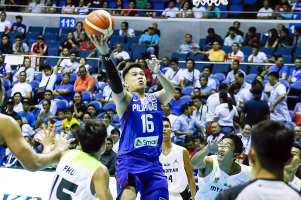  Pogoy rises to the occasion after getting green light to score for Gilas
