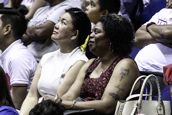 Blatche's mom enjoying time in Philippines, happy to watch son play