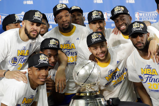Warriors ready for third straight NBA Finals appearance 