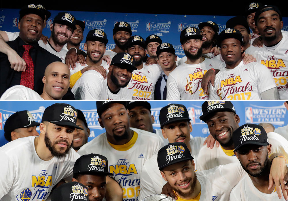 No surprise: It's Cavs, Warriors anew in the NBA Finals