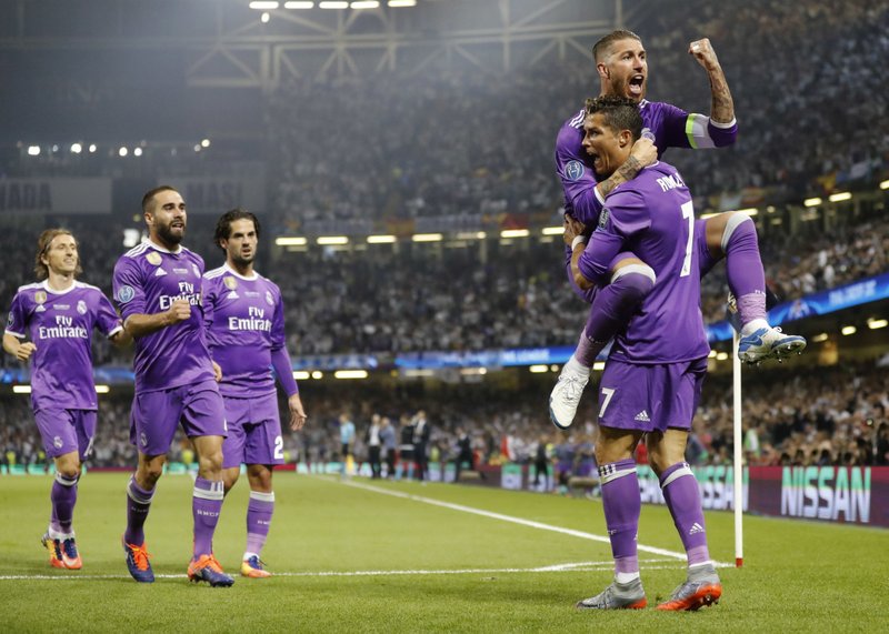  Ronaldo helps Real Madrid become 1st team to retain CL title
