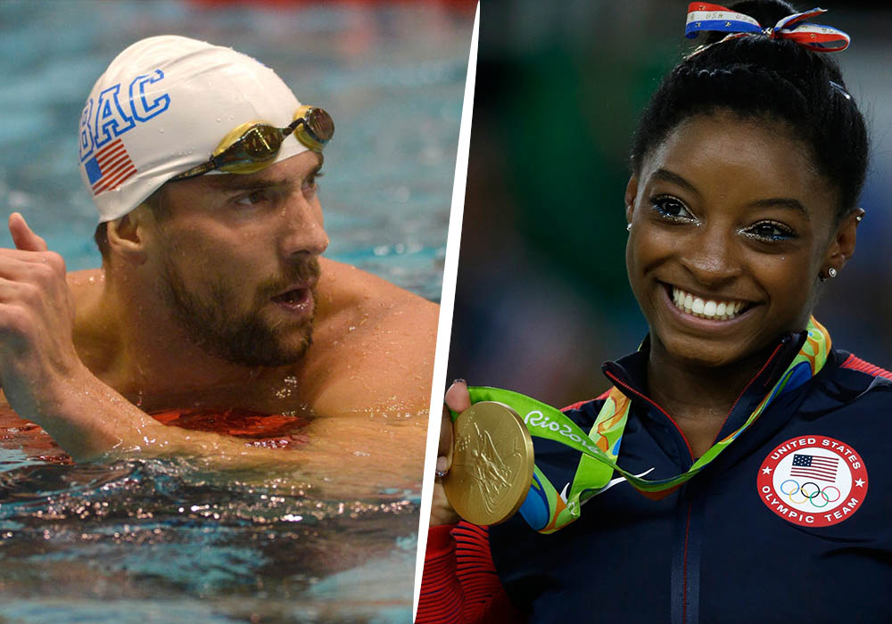 Olympic stars Phelps, Biles among finalists for The ESPYS