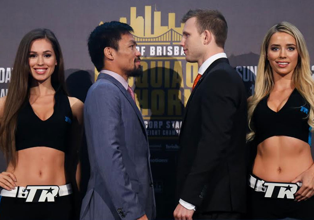 Pacquiao warned of Horn's left hand, too
