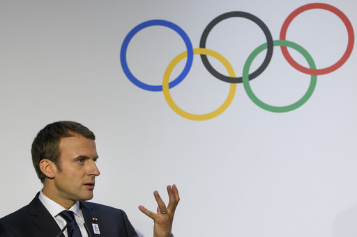 French president, LA mayor woo 2024-2028 Olympic host voters 