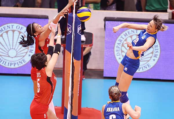 Pinays yield to Kazakhs in straight sets | Philstar.com