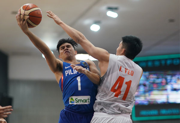 Gilas cadets shoot for finals stint, face improving Singapore