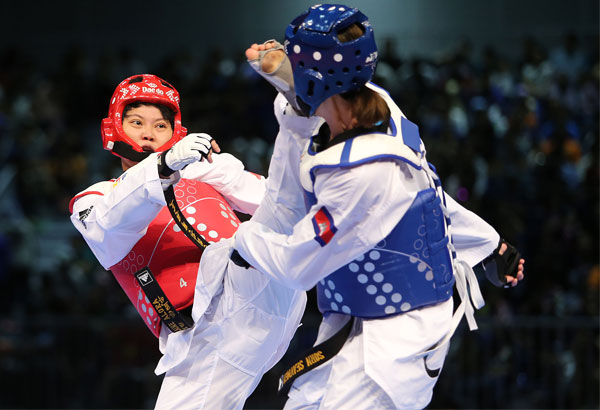 Alora settles for silver in SEAG taekwondo | Philstar.com