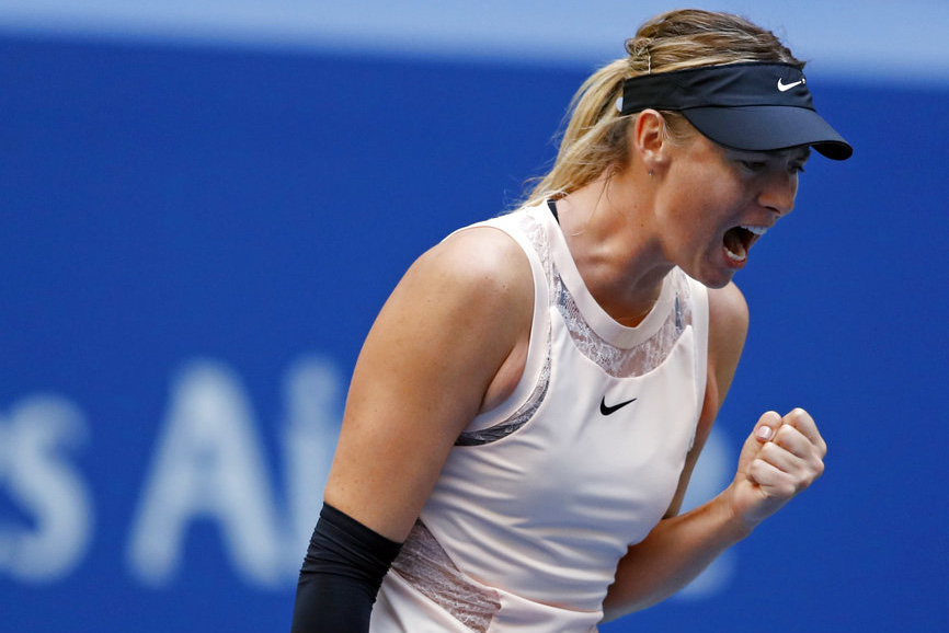 Sharapova wins another 3-setter at US Open; No. 4 Zverev out