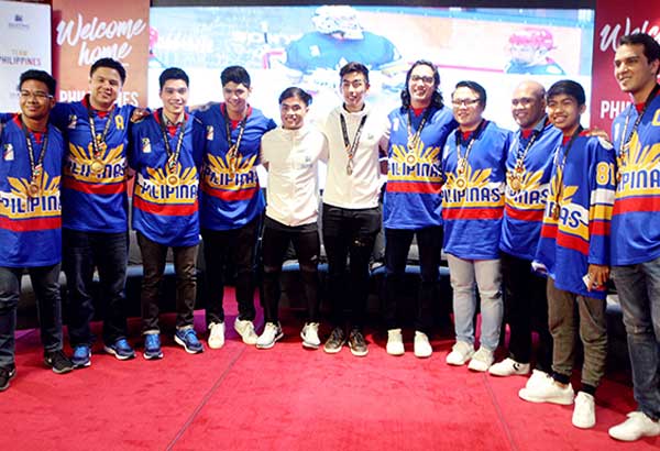 Philippines skaters strike gold on ice