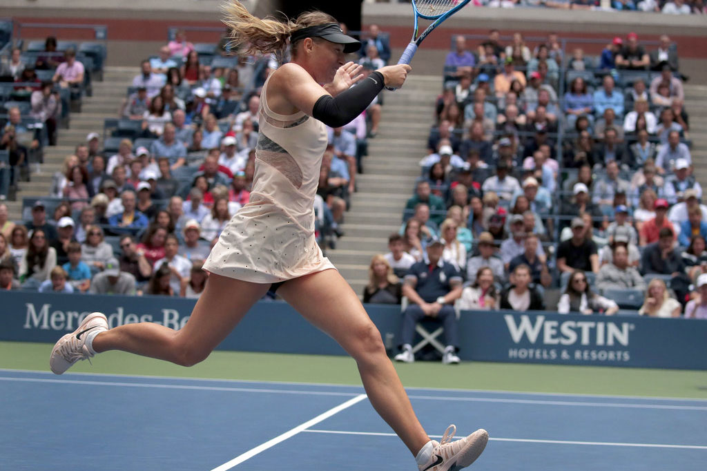 Sharapova's Slam return ends; Venus Williams to US Open QFs