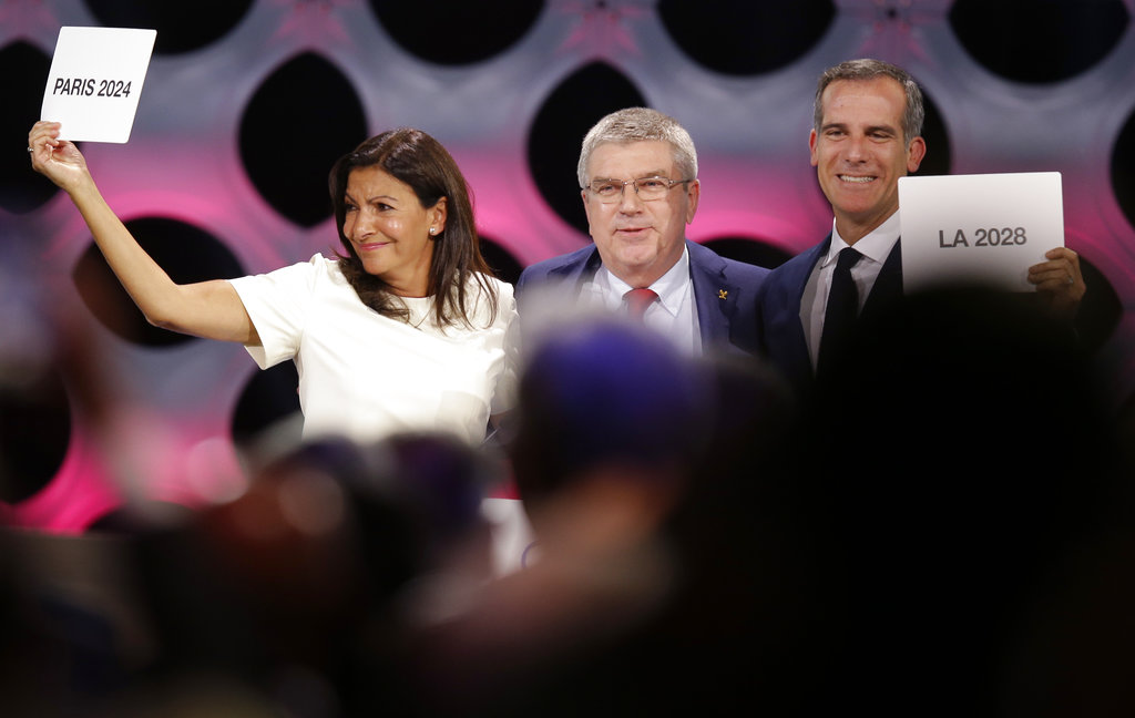 Win-win: Paris awarded '24 Olympics, LA gets '28