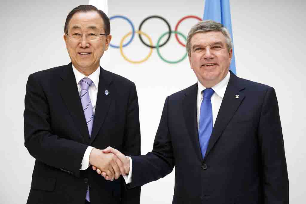 Former UN leader Ban Ki-moon tabbed for IOC ethics chair