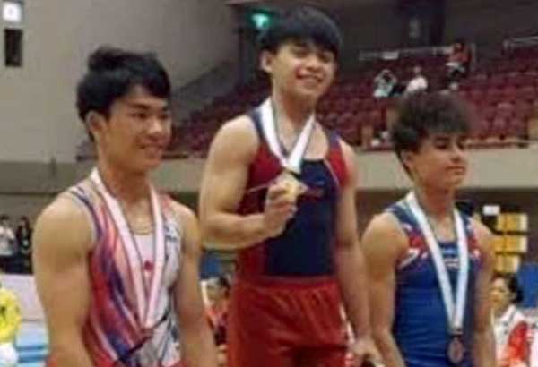 Yulo claims gold in Intâ��l gymnastics