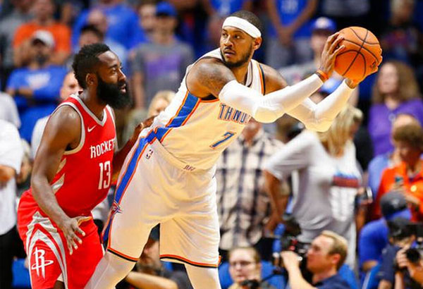 Anthony sharp in OKC debut; Rockets look fine without him