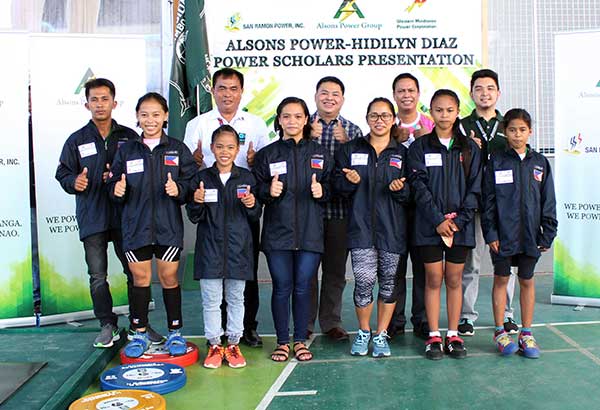 Alsons Power, Diaz bare list of weightlifting scholars