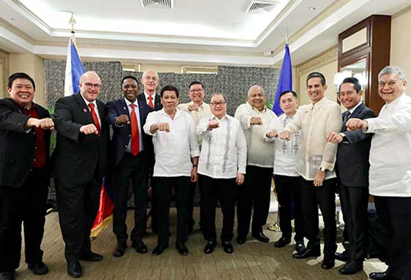 Duterte backs  W Cup bid;  record crowd  seen in final   