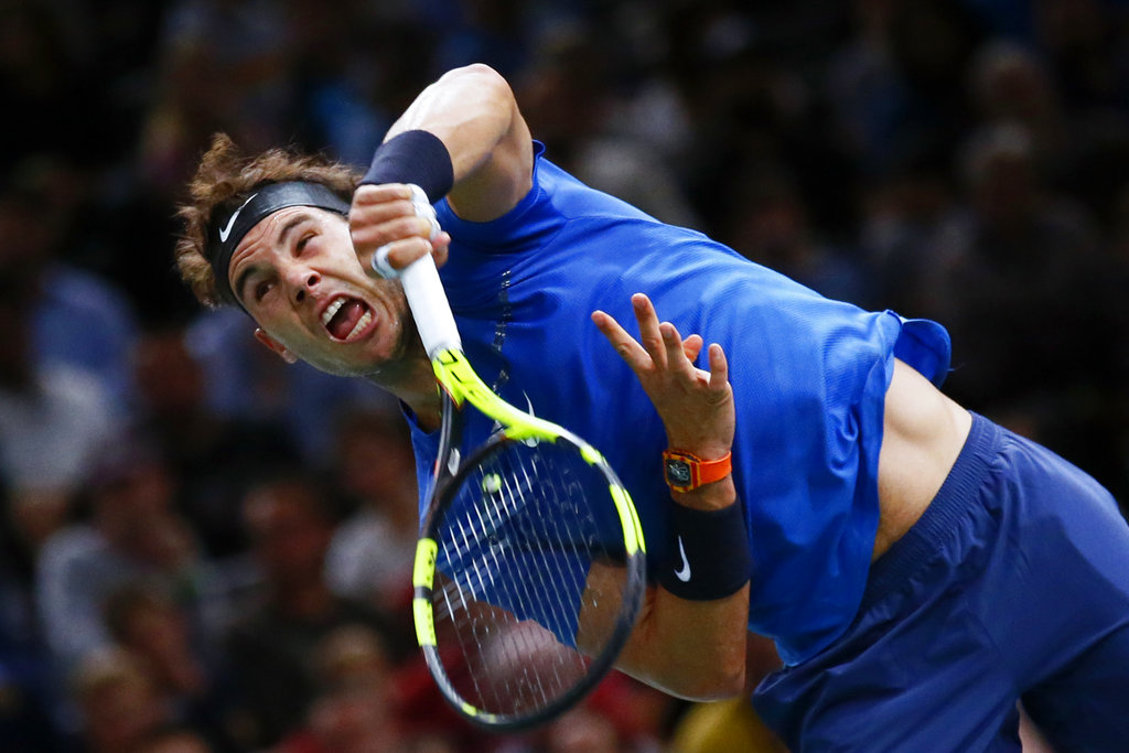 No. 1 Nadal remains on track for first Paris Masters title