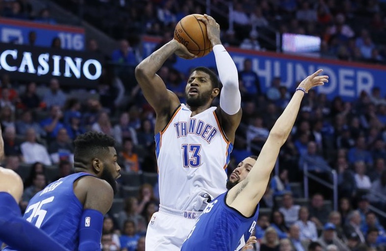 George scores 42, Thunder beat Clippers to snap 4-game skid