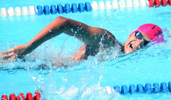 Soguilon surges for fifth swimming gold in Batang Pinoy