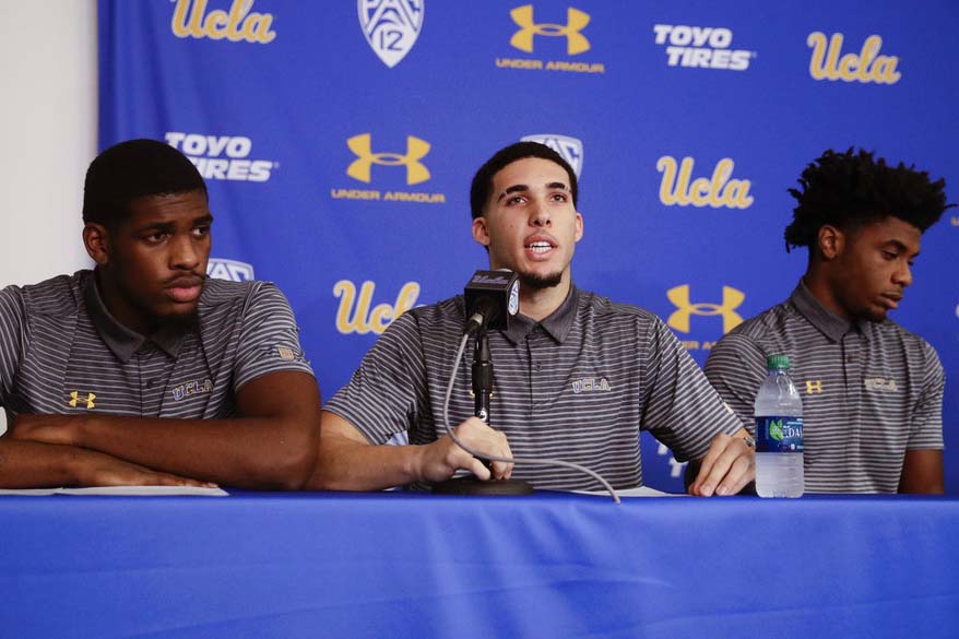 3 suspended UCLA basketball players working out on their own