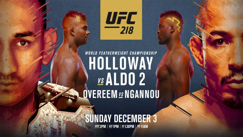 Holloway aims to beat Aldo again to boost legacy in UFC 218