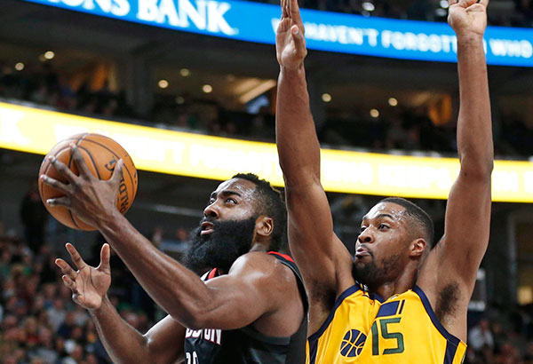 Harden fuels Rockets charge to 8th in row