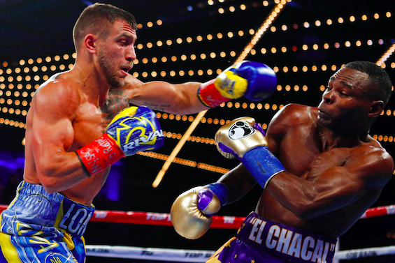  Lomachenko stops Rigondeaux to win match of Olympic greats