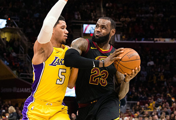 LeBron James 59th TD lifts Cavs over Lakers
