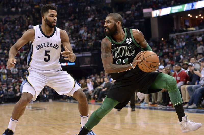 Kyrie Irving helps Celtics pull away to beat Grizzlies