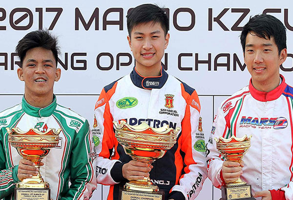 Jacob Ang racks up 2 crowns in Asian Karting meet