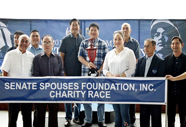 Philracom charity races net P2M for Marawi, Senate Spouses