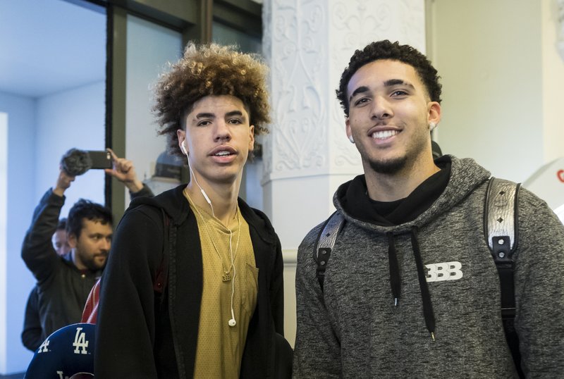 LiAngelo, LaMelo Ball land in Lithuania to play for Prienai