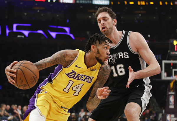 Ingram sends Lakers past Spurs for 3rd straight win