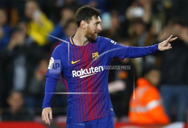 Messi scores 2 goals as Barcelona blanks Celta to reach Copa quarters
